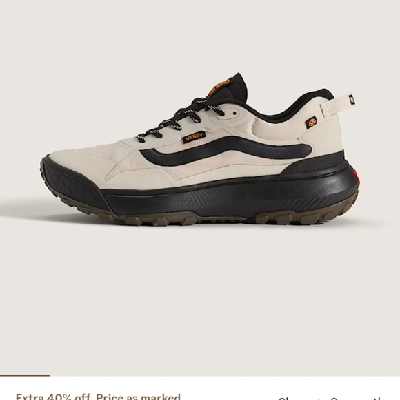 New Vans all-terrain mte crosspath mid shoe oatmeal beige and black - Picture 7 of 7